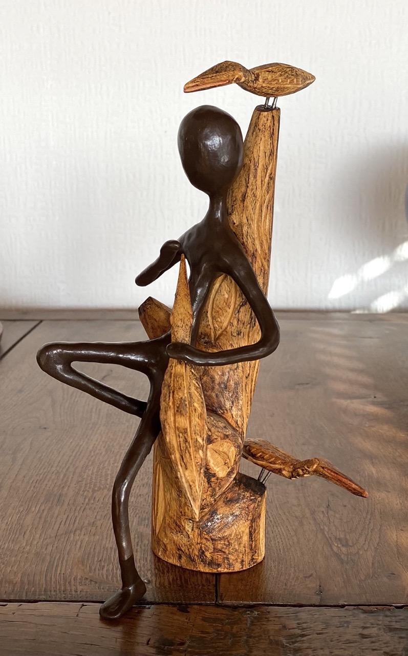 L´arbre aux oiseaux - H26 x B14 x T13 cm (verkauft)