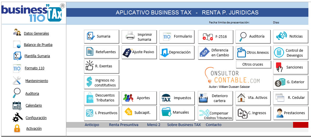 Versión Estandar y Corporativa