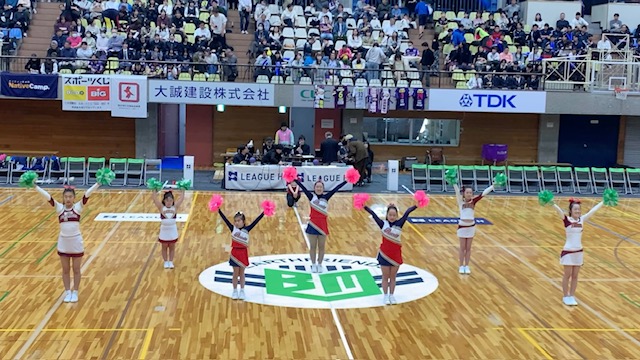 ■加盟団体レポート■Ｈリーグ・ハーフタイム出演（ICSC FAIRIES Athletics & PHOENIX CHEERLEADERS）