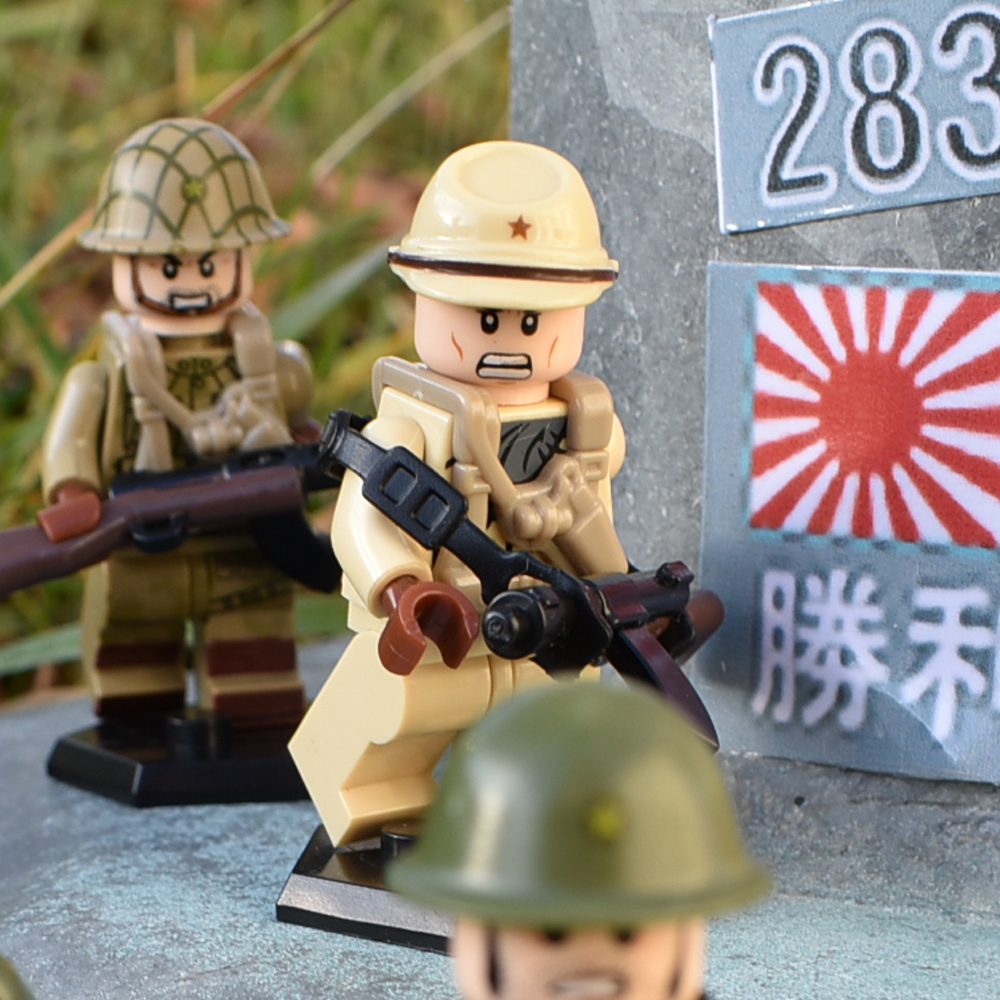 Transformez vos figurines en soldats avec les DECALS militaires -  BLACKPANZERCUBE accessoires pour mini figurines militaires guerres mondiales