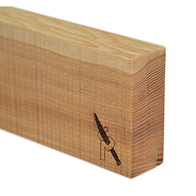 geriegelte Esche - Isie Knife Board Messerleiste