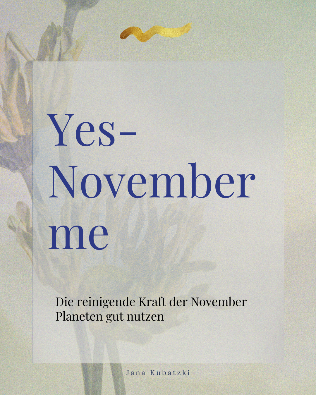 November: Kraft der Reinigung