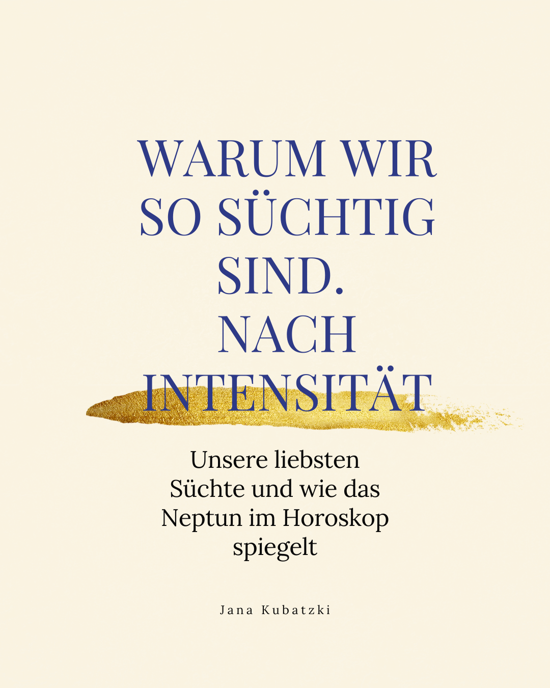 Intensitätssucht