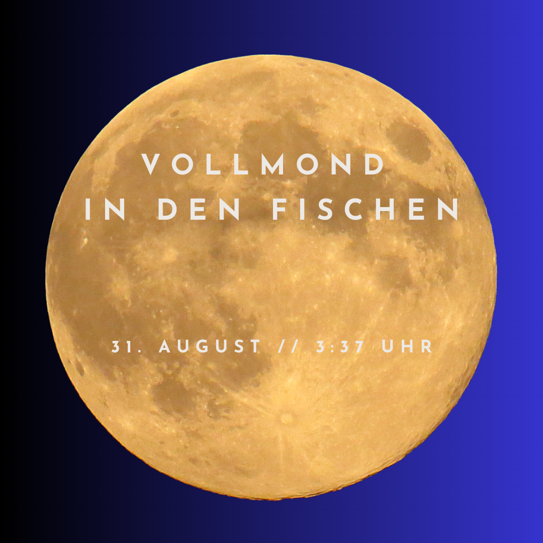 Vollmond in den Fischen