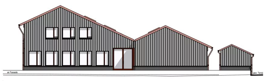 So soll das Cevi-Huus "Vivo" aussehen. Bild: Cevi Gossau (Hodel Architekten, Wetzikon)