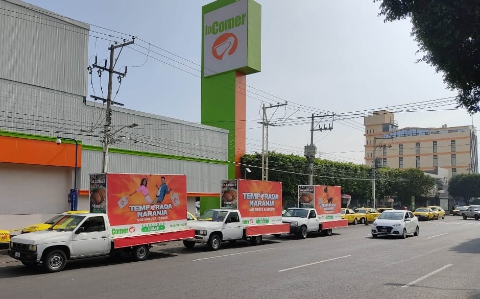 Renta de vallas móviles Querétaro