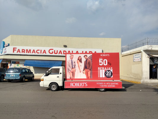 Vallas móviles Querétaro