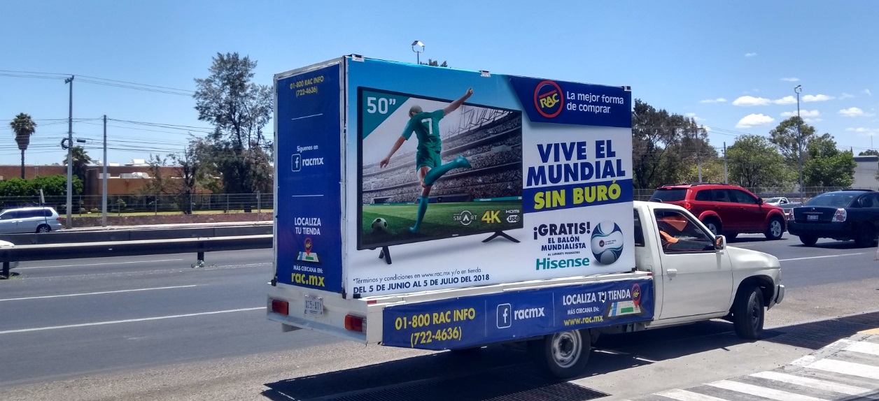 Vallas móviles Querétaro
