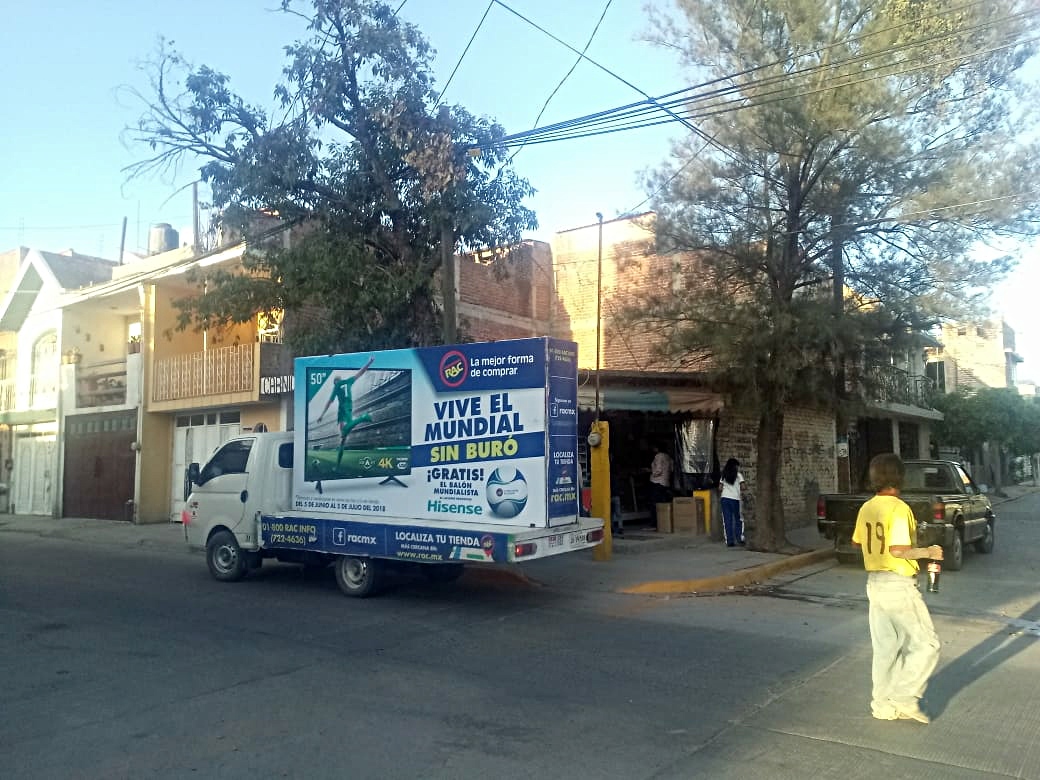 Renta de vallas móviles Querétaro