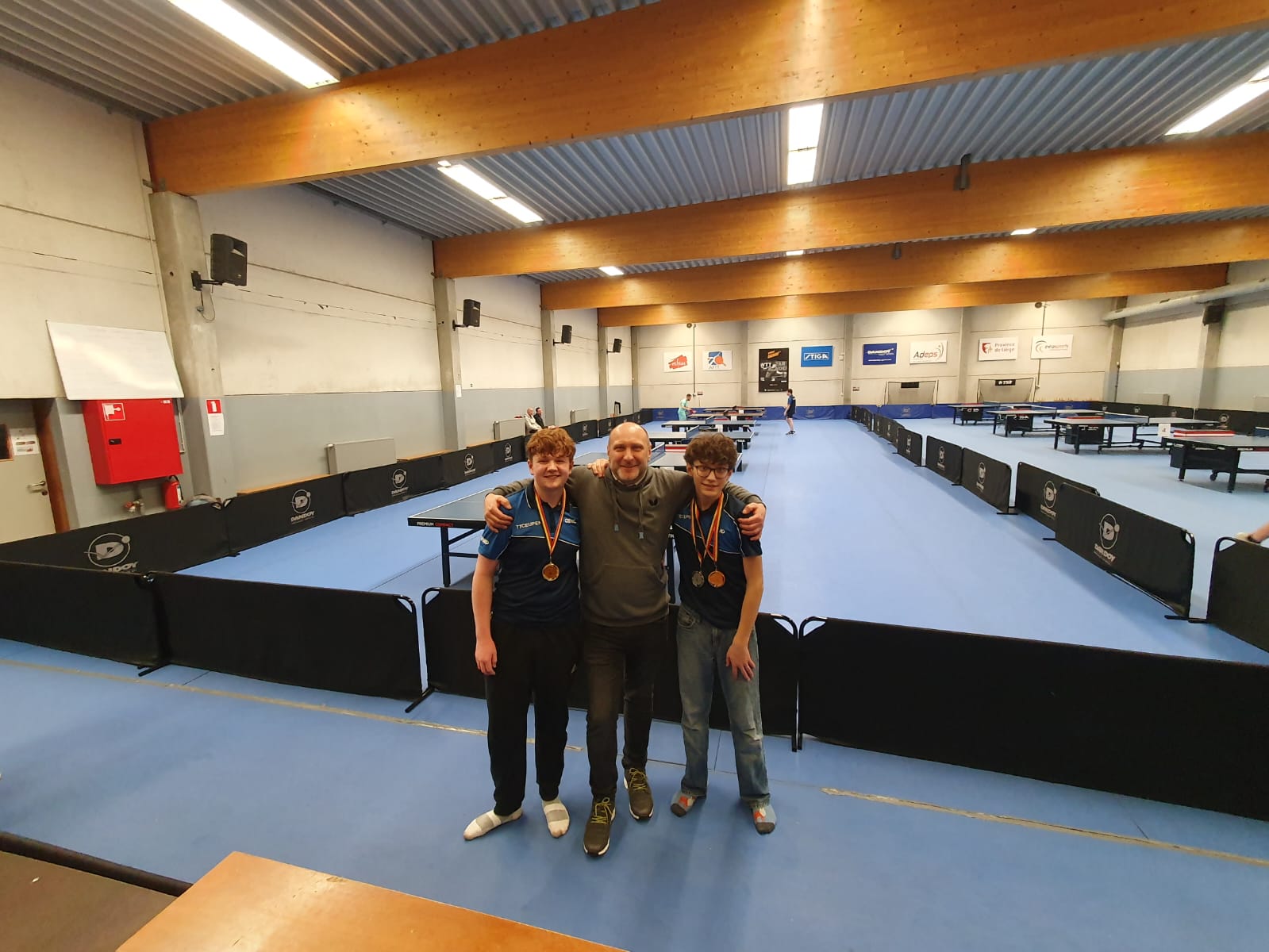 Noé Kraft (E4), Andy Ritzen (D4), Cédric Ritzen (E2). Foto: privat