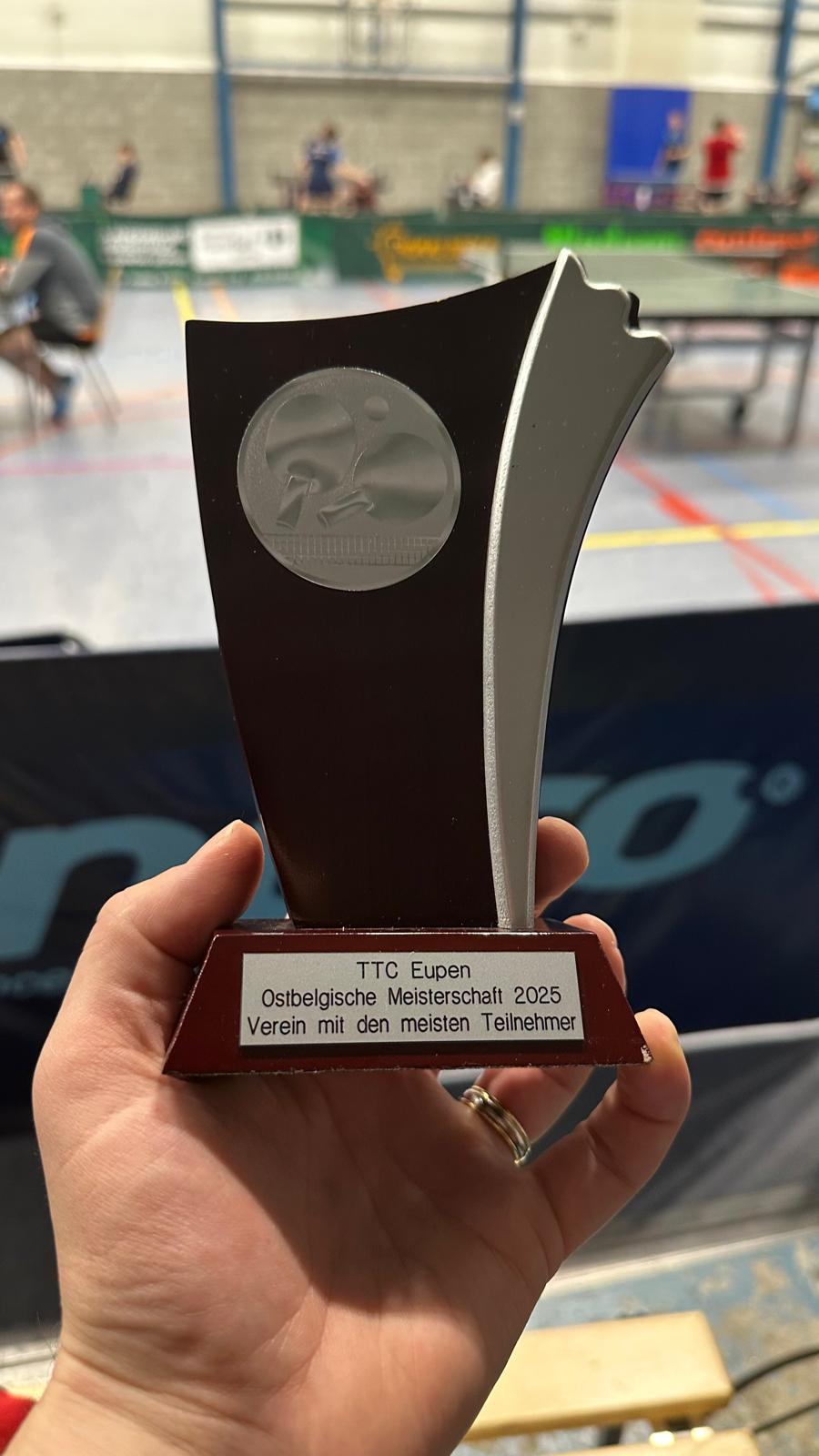 Pokalbild teilnehmerstärkster Verein - Foto: KTTC Recht-St.Vith