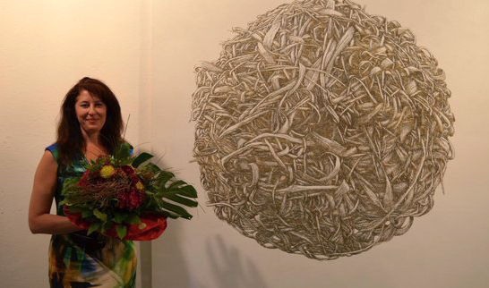 First audience award for "The golden Labyrinth" at "Art Prize Aichach 2013", Aichach / Germany