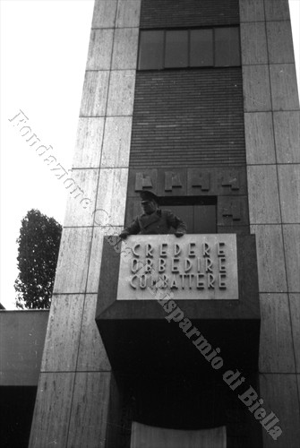 La Torre Littoria, 1939 (Fondazione Cassa di Risparmio di Biella, archivio Cesare Valerio)