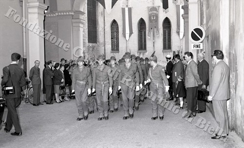 Ricordare la Grande Guerra cinquant'anni dopo, 1965 (Fondazione Cassa di Risparmio di Biella, archivio Lino Cremon)