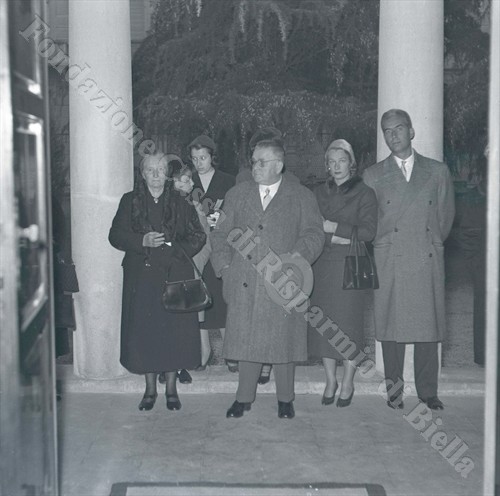 Il conte Ettore Barberis con la famiglia (Fondazione Cassa di Risparmio di Biella, archivio Lino Cremon)