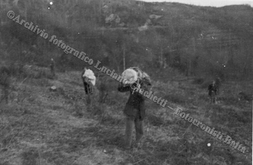 Recupero del materiale (© Archivio fotografico Luciano Giachetti - Fotocronisti Baita, Vercelli)