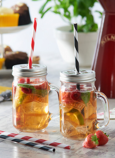 Vitaminwasser, Kilner jars, Sommercocktail