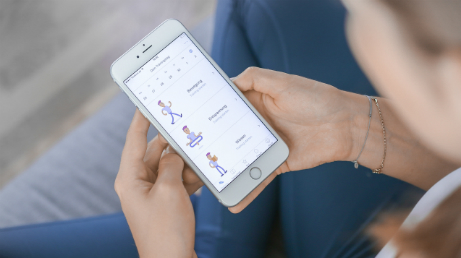 Rückentraining, app, gesunder rücken