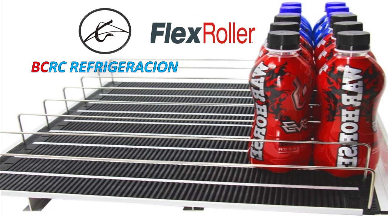 FlexRoller Automatización en Retail con Estantes de Refrigeración Inteligente | BCRC