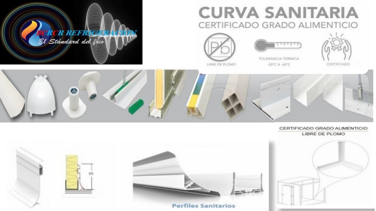 Curva Sanitarias PVC Higiene en Espacios Criticos/BCRC REFRIGERACION