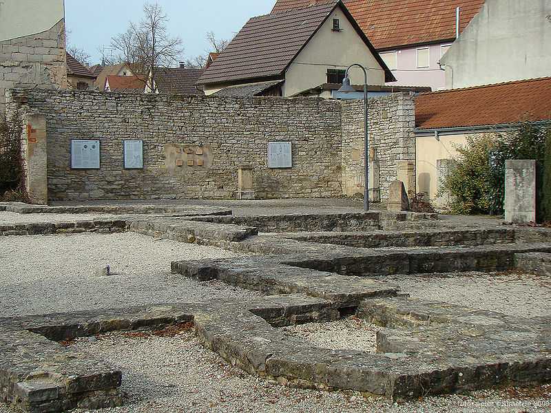 Ruine des Kastellbades