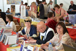 Aux côtes de Hugues de Queissac et de Bréa sa femme aux Médiévales de Bayeux en juillet 2013