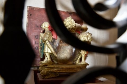 Le coeur de Charles II repose dans l'église d'Ujué.