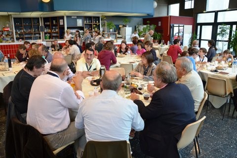 Au salon du livre de Montluçon en octobre 2013