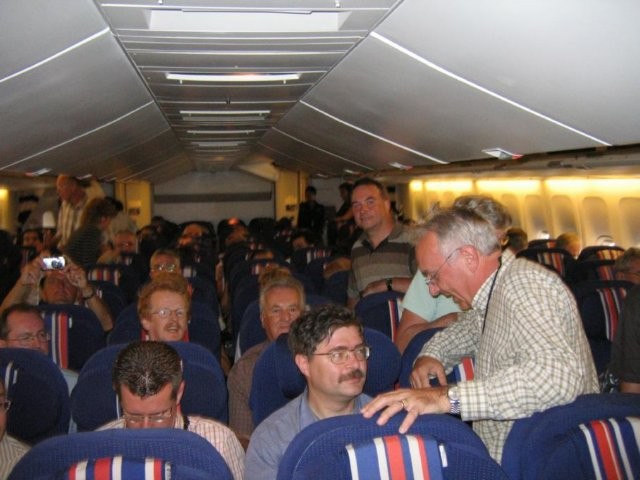 We zitten klaar voor het vertrek met een Boeing 747-400 van Air France. (c) Tristan Cools en toch op de foto.