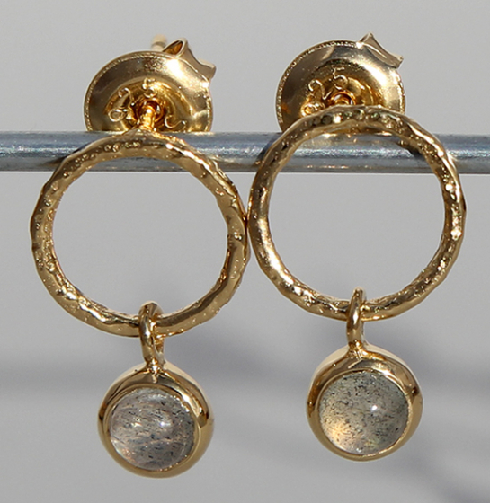 ohrstecker-labradorit-silber-vergoldet-zart