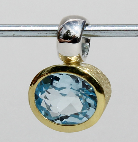 anhaenger-sterling-silber-925-blautopas-beh.- 10x8 mm-vergoldet