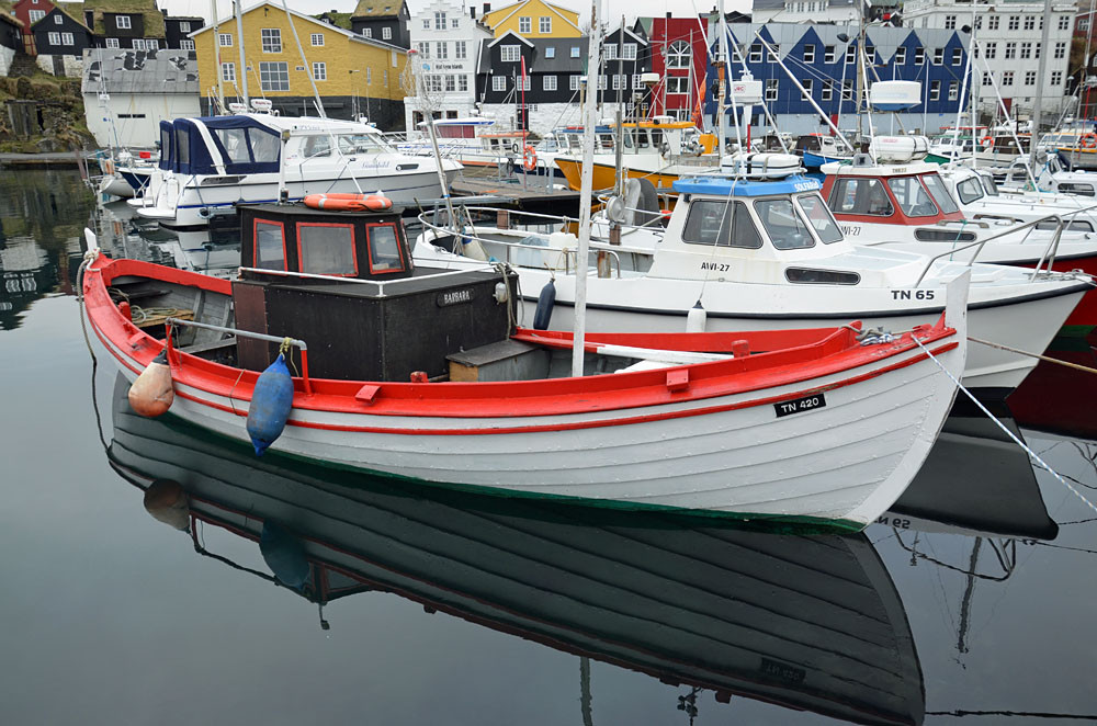 im Hafen von Tórshavn