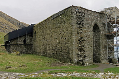 Die Ruine der Magnuskathedrale.