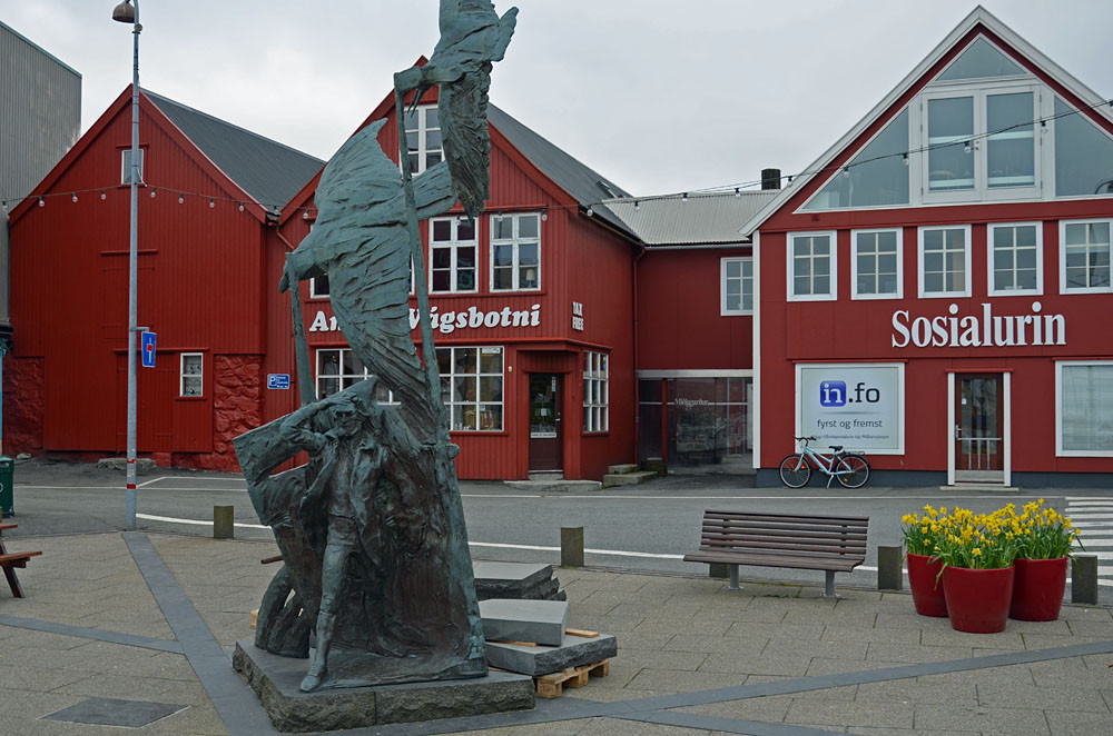 ... unterwegs in der Altstadt von Tórshavn