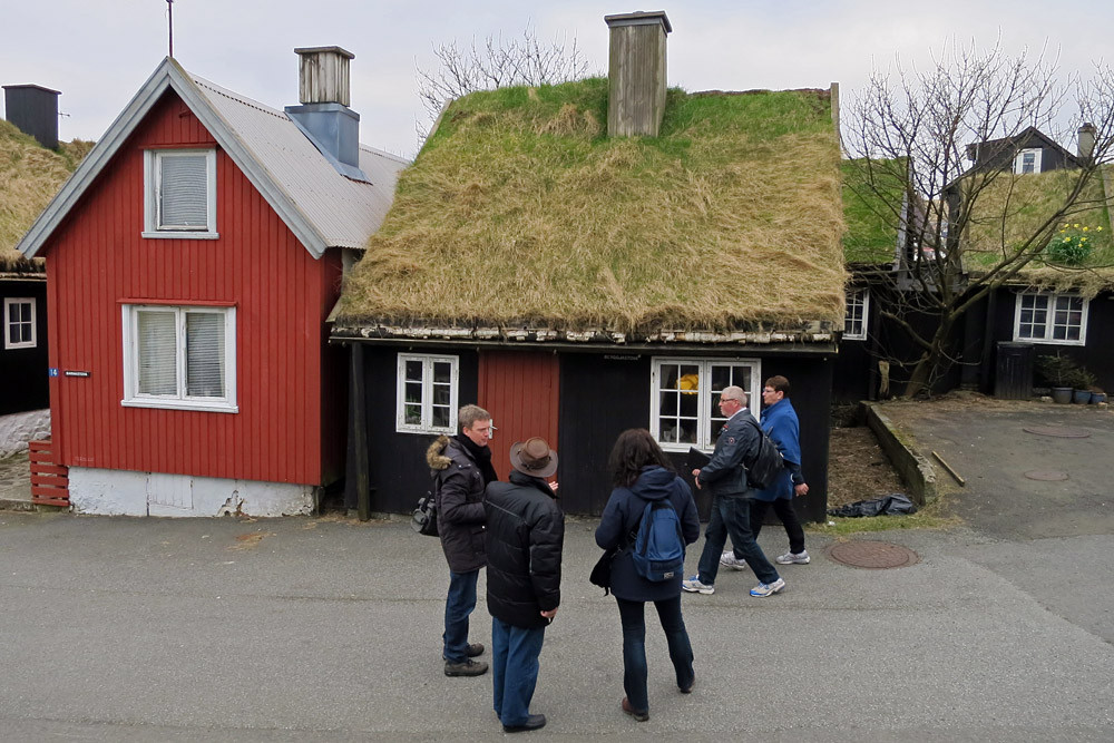 ... unterwegs in der Altstadt von Tórshavn