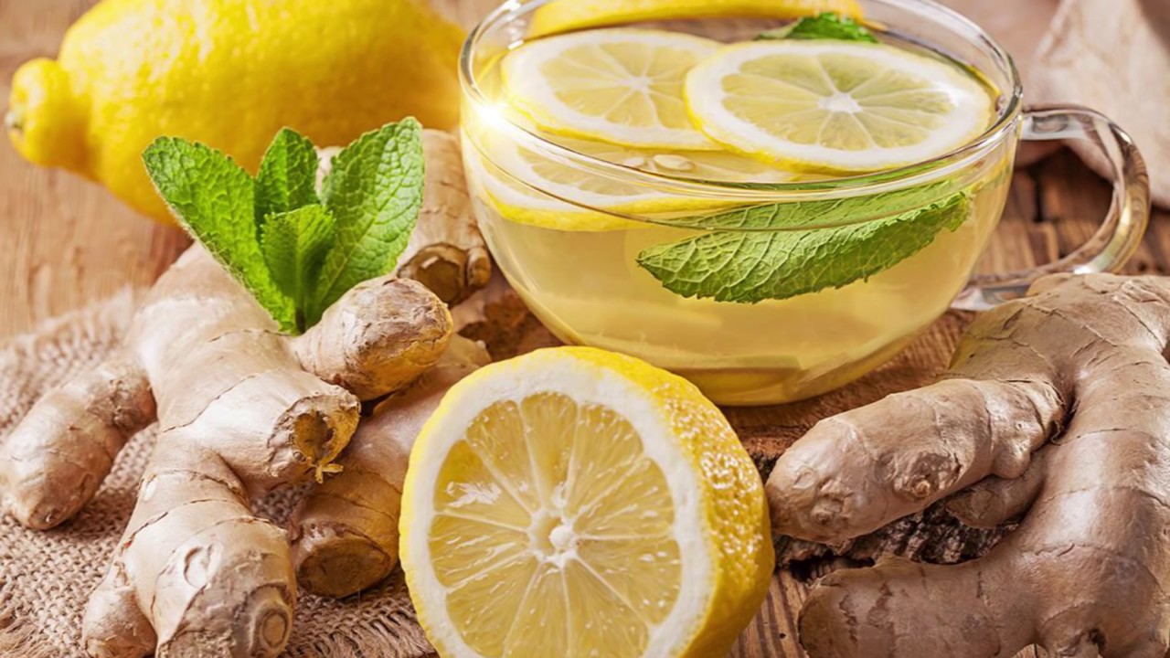 Recette santé : Boisson aux 3 saveurs citron et gingembre