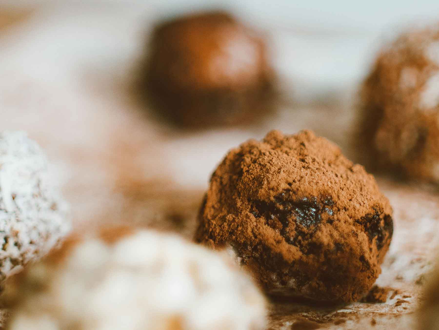 "LA" recette de truffes au chocolat