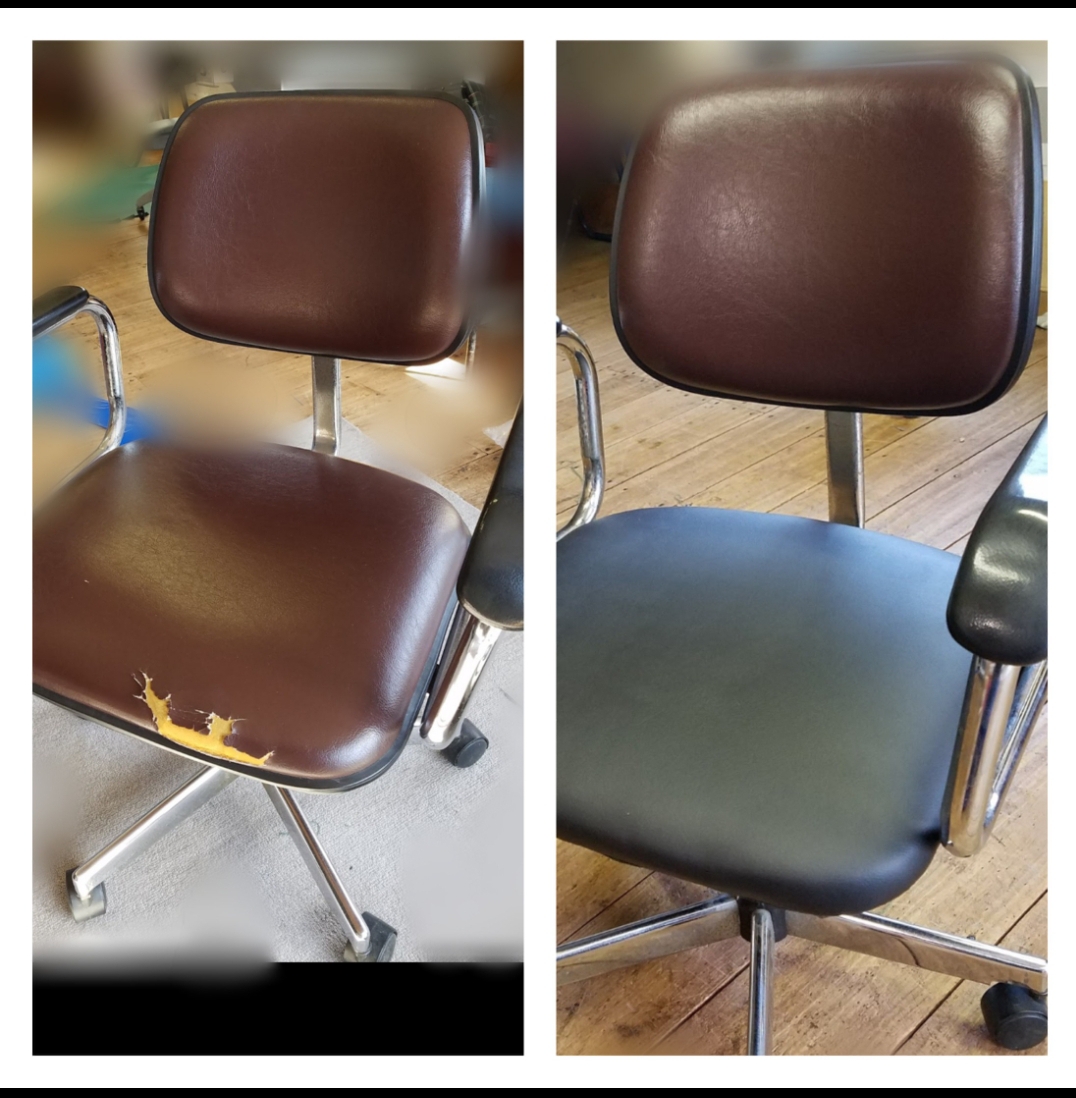 椅子の座面の張替