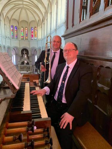 Sébastien HENNEQUET au Trombone & Didier HENNUYER à l'Orgue