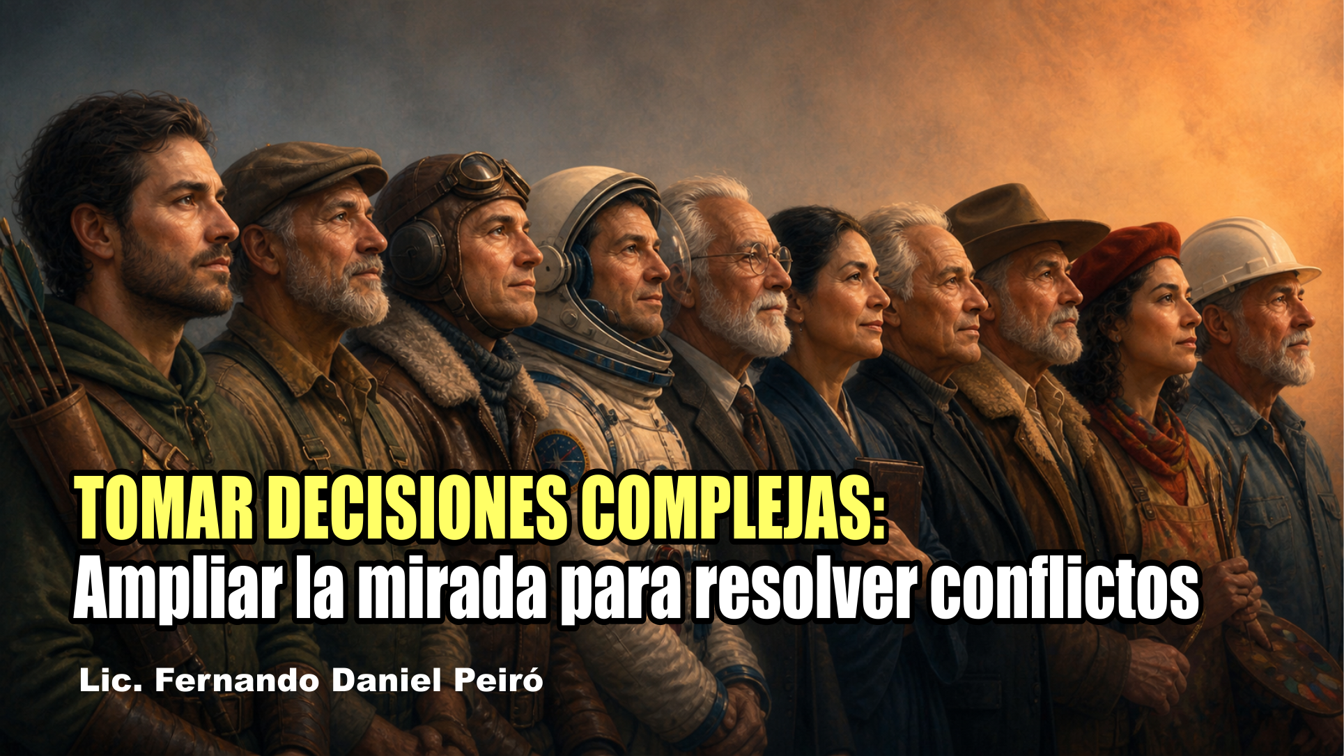 TOMAR DECISIONES COMPLEJAS: Ampliar la mirada para resolver conflictos