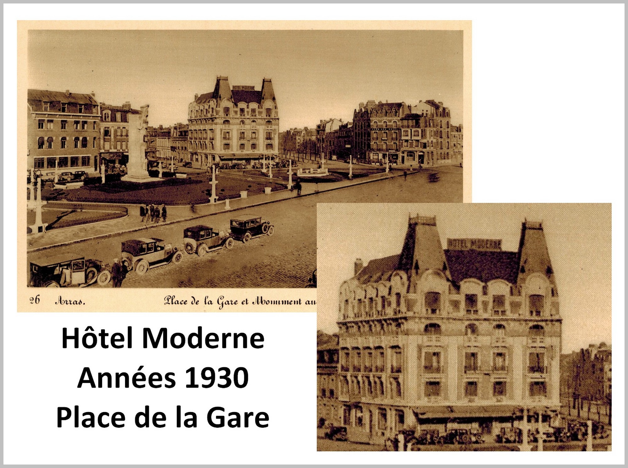 place de la gare histoire