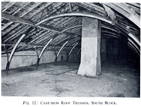 Roof trusses. c1964