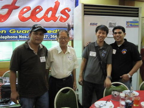 Me, Mr. Cham Tian Seng, Joseph Yap and Bro Peter Lingatong