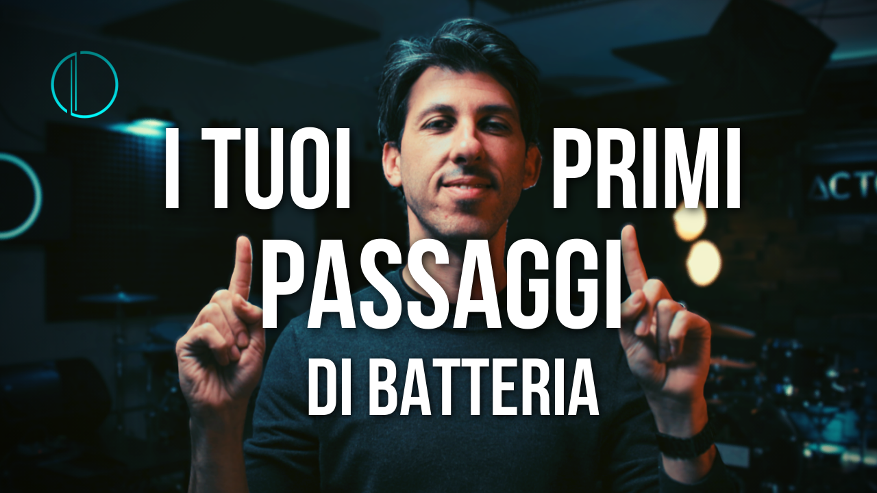 Come suonare i PASSAGGI DI BATTERIA // i tuoi PRIMI 7 PASSAGGI! (Lezioni di batteria + PDF)