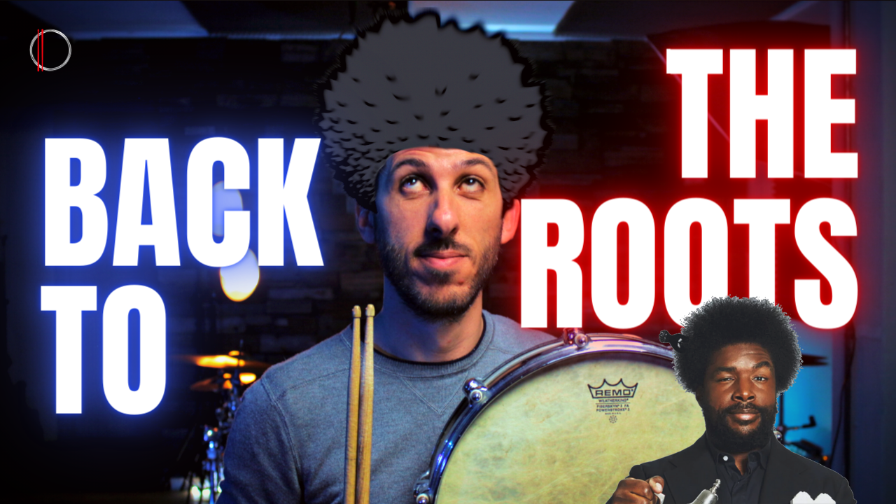 Torniamo alle radici - cassa rullante e charleston (+ Basi Drumless + PDF) // Questlove grooves