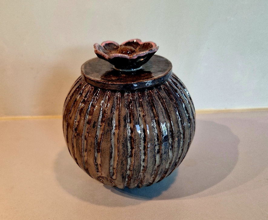 Pot met deksel 18x12cm
