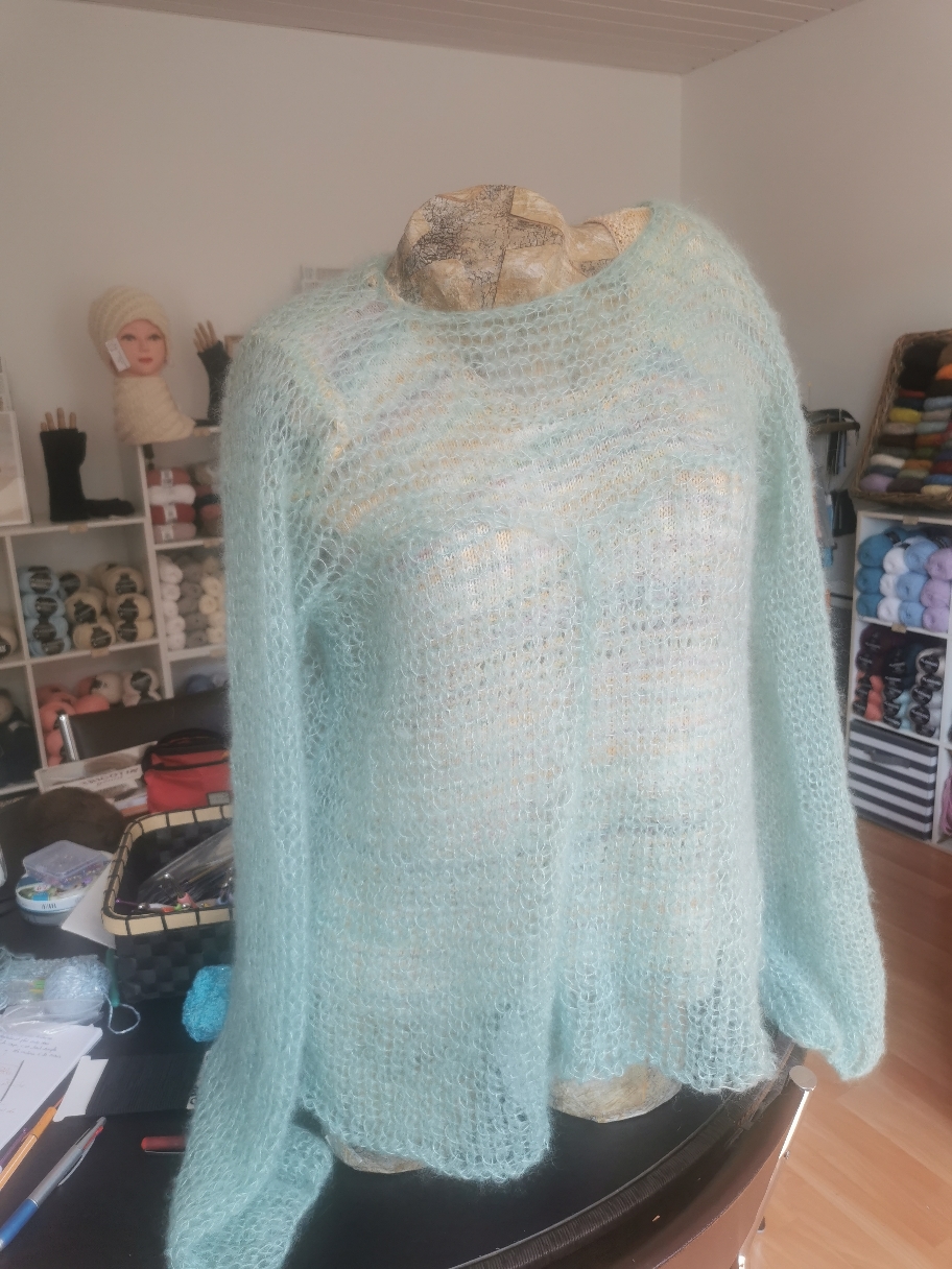 Pull en Mohair de France 
