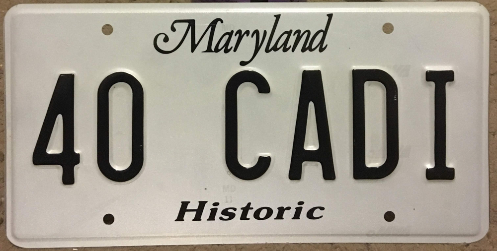 Maryland Vanity License Plates cljpl8smd
