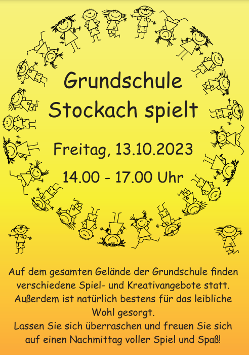 Flyer - Schulfest