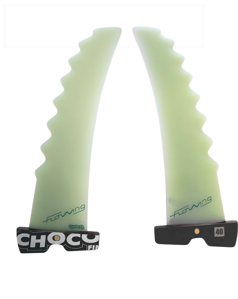 Flowing Choco Fins For more details about choco fins check out www.chocofins.com. flowing